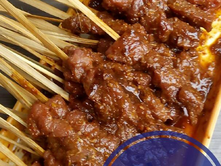 Anti Ribet, Buat Sate Sapi Bumbu Pecel Sederhana Dan Enak