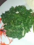 Sauteed spinach