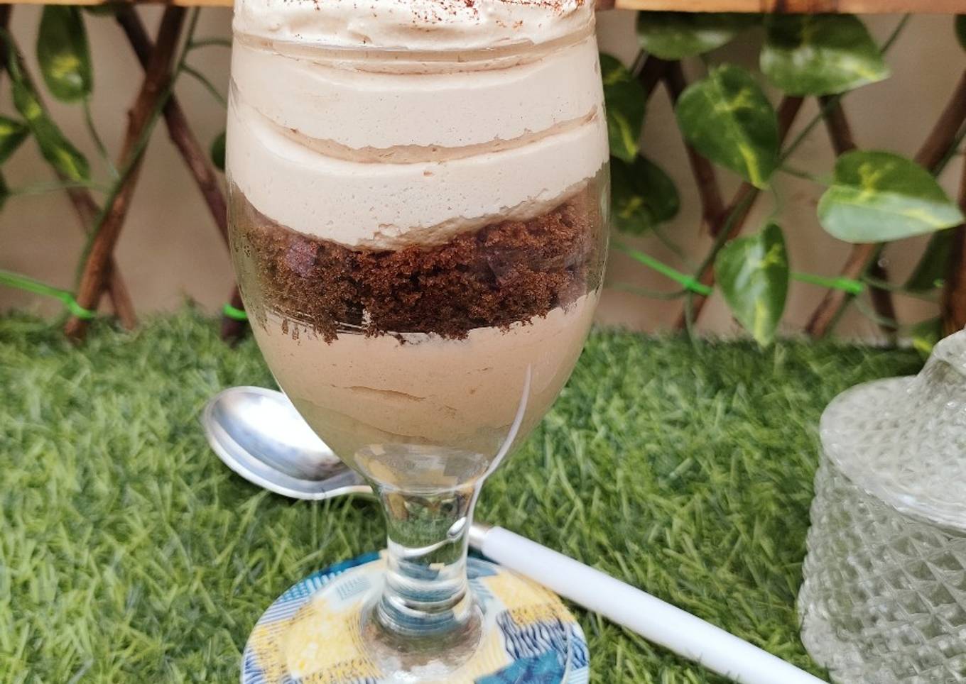 Easy Mocha Layered Mousse 🍫🍫