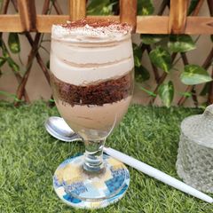 A picture of Easy Mocha Layered Mousse 🍫🍫.