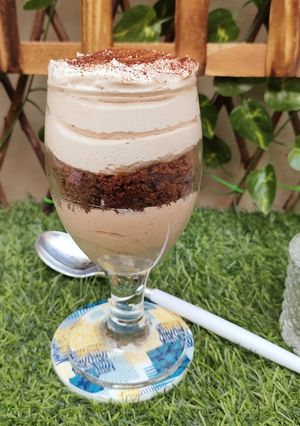 A picture of Easy Mocha Layered Mousse 🍫🍫.