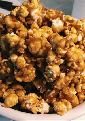 Foto resep Popcorn caramel enak