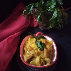 A picture of Raw Jackfruit curry.