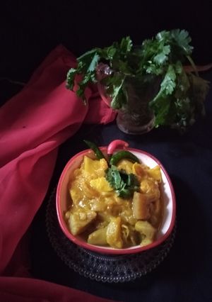A picture of Raw Jackfruit curry.