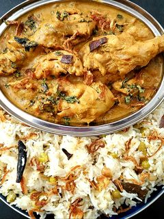 தேங்காய் பால் புலாவ் / நெய் புலாவ் (Thenkaai pulao recipe in tamil) செய்முறை முக்கிய புகைப்படம்