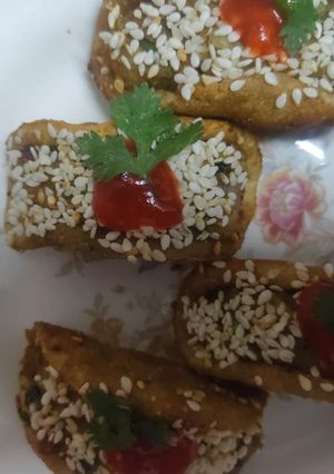 A picture of Chatpate tacos.