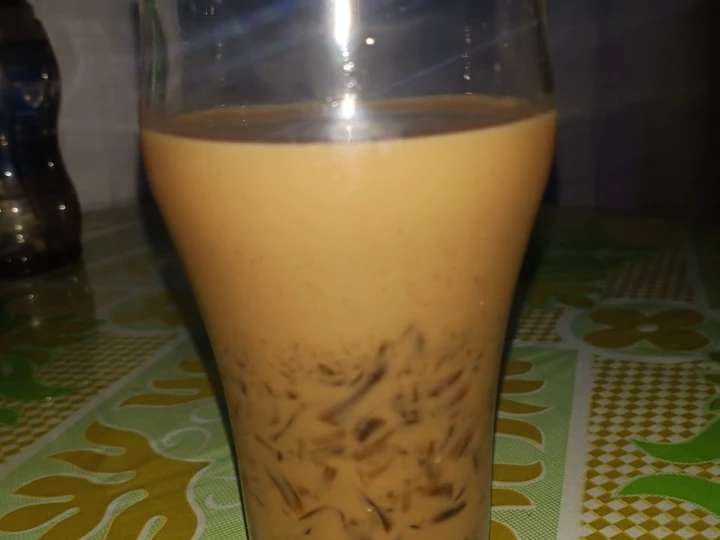 Langkah Mudah untuk Membuat Resep Es cappucino cincau simple yang  Bikin Ketagihan Anti Ribet, Bisa Manjain Lidah