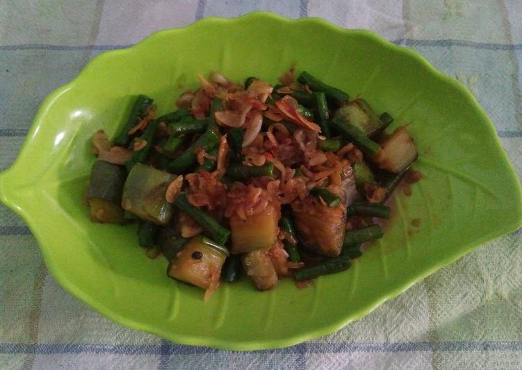Tumis Terong Kacang Panjang