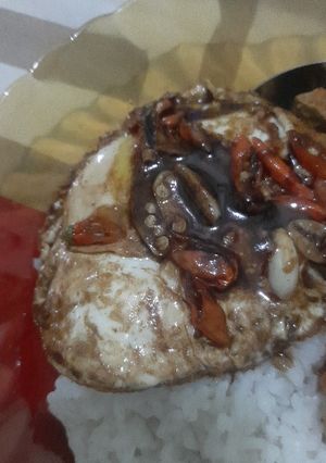 Foto resep Nasi Pedas Telor Kecap