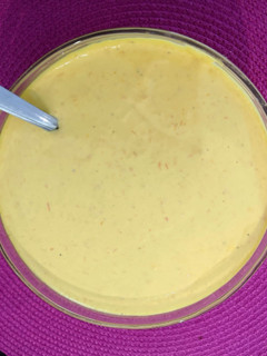 Una foto de Salsa huancaína