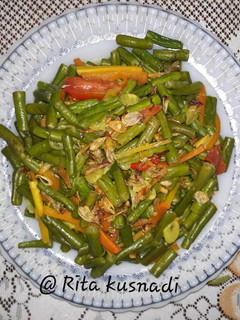 Foto resep Tumis buncis bumbu kuning