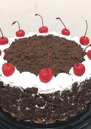 Foto resep Blackforest Panggang Untuk Pemula