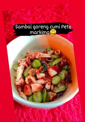 Foto resep Sambal cumi Pete