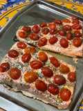 Saumon sauvage aux tomates cerises et aneth
