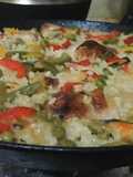 Paella Mar y tierra o Paella mixta