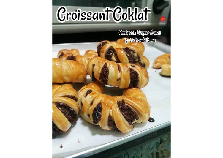 Resep Croissant Coklat, Bikin Ngiler