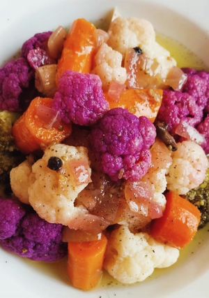 Una foto de Verduras en escabeche