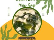 Gambar sup miso rumput laut