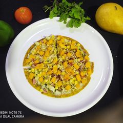 A picture of Mango Chesse Khakhra.