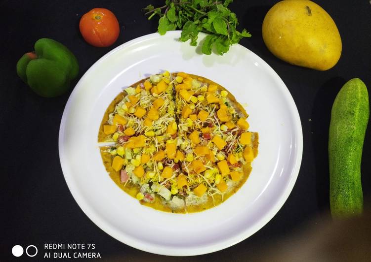 Steps to Prepare Perfect Mango Chesse Khakhra