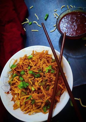 A picture of Chinese Bhel.
