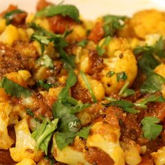 A picture of Gobhi Tomato Sabzi (cauliflower tomato veg).