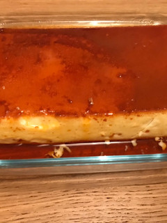 Una foto de Flan de leche condensada
