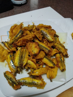 Una foto de Boquerones rebozados