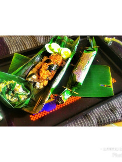Foto resep Nasi bakar tempe teri