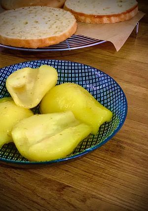 Une photo de Poires au sirop
