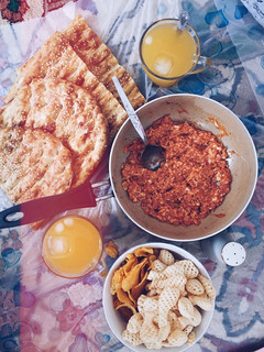 عکسی از دستور املت قهوه خونه ای