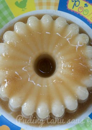 Foto resep Puding tahu saus jahe
