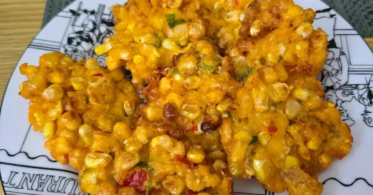Perkedel Bakwan Jagung Bumbu Kencur