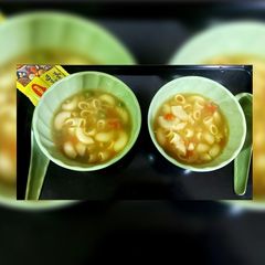Veg Maggi Masala Soup A picture of Veg Maggi Masala Soup.