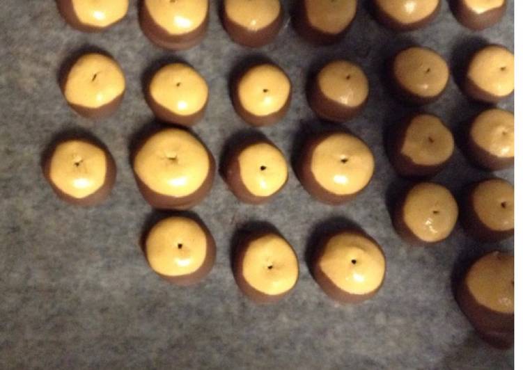 Recipe of Super Quick Homemade Buckeyes