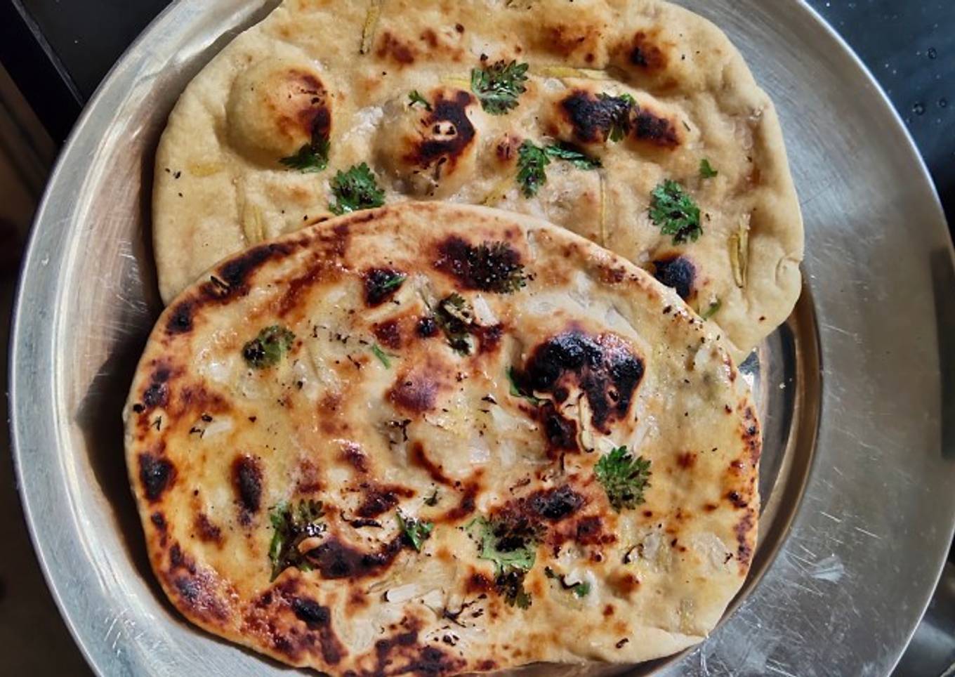 Ginger garlic Naan