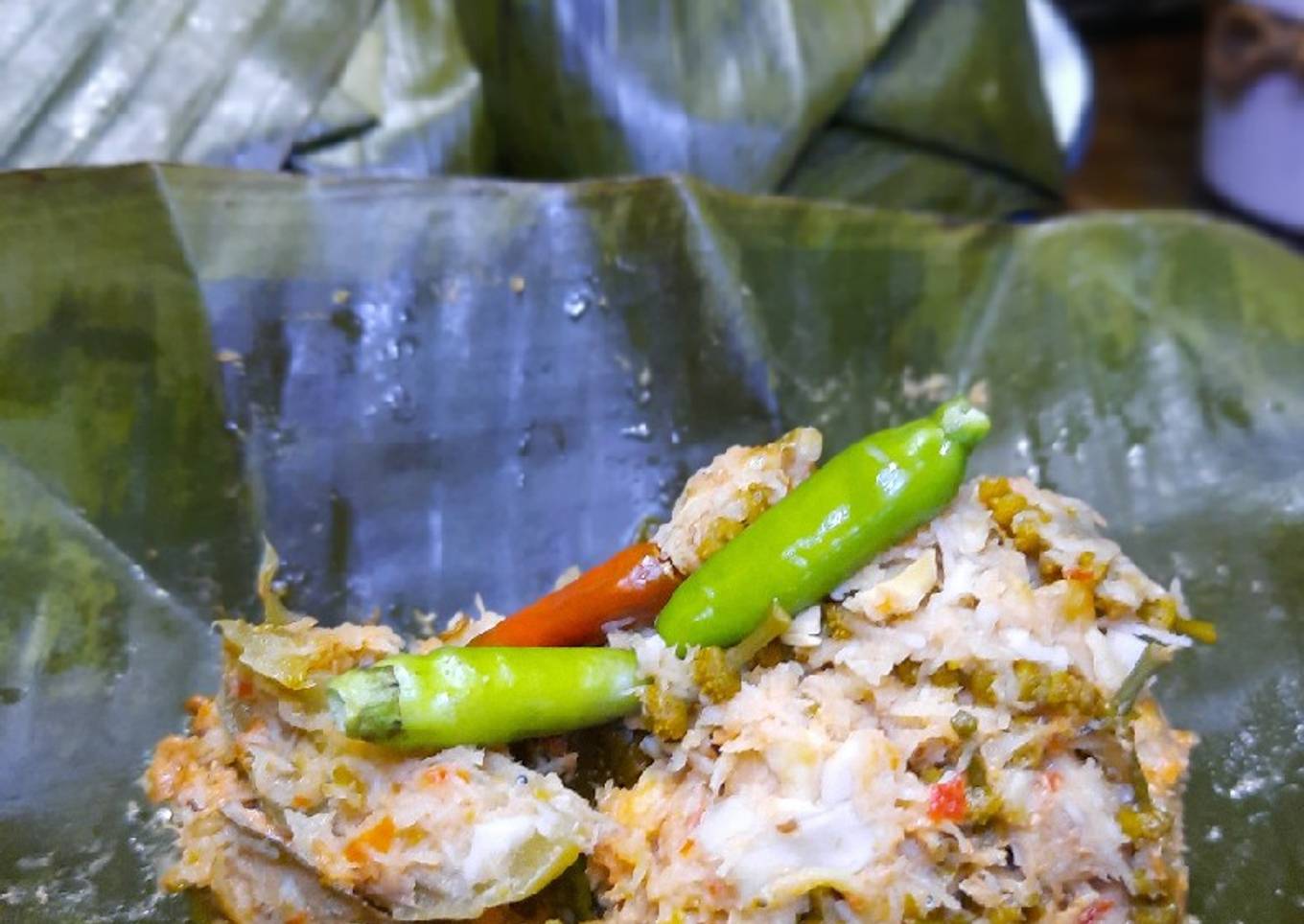Botok Kroto (bunga melinjo)