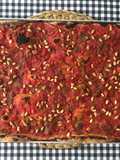 "Pizza valenciana", o coca de viernes, 🌱