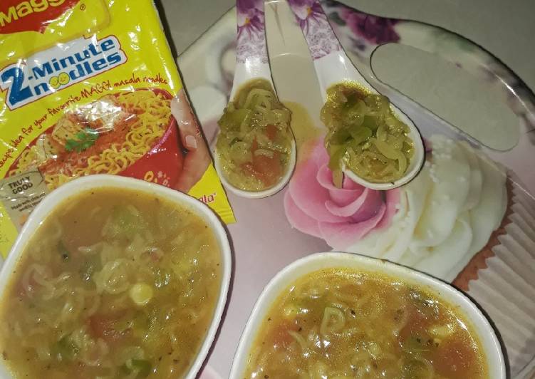 Maggi noodles soup