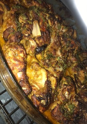صورة لوصفة برياني دجاج بالفرن لذيذه 🍅🍗