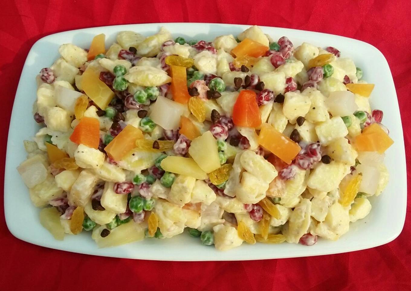 Russian Salad🍎🍍😋