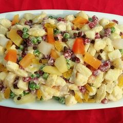 Russian Salad🍎🍍😋 A picture of Russian Salad🍎🍍😋.