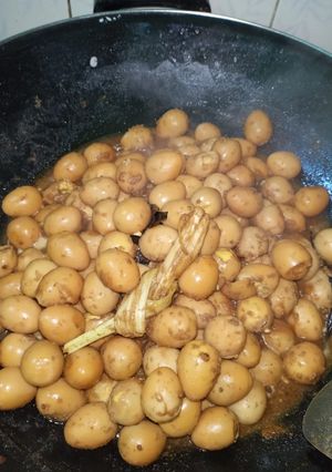 Foto resep Telur Puyuh Bacem
