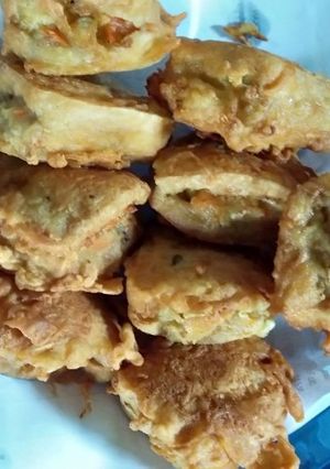 Foto resep Tahu mercon isi sayur krispi