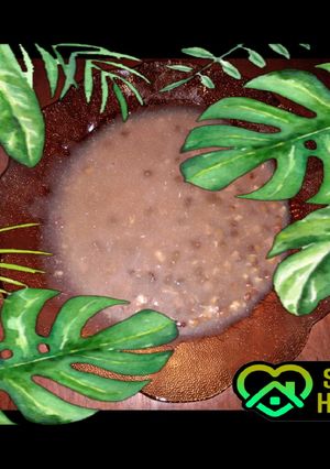 Foto resep Bubur Kacang Ijo Fiber creme Ricecooker