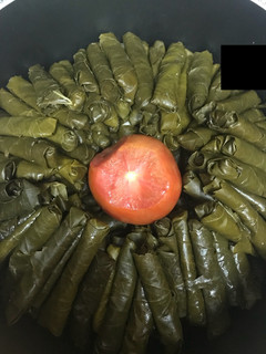 صورة لوصفة ورق عنب يبرق بالطريقة السورية