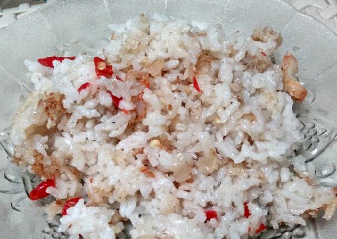 Nasi gurih rice cooker so yummy