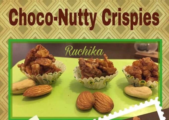 Easiest Way to Make Any-night-of-the-week Choco Nutty Crispies