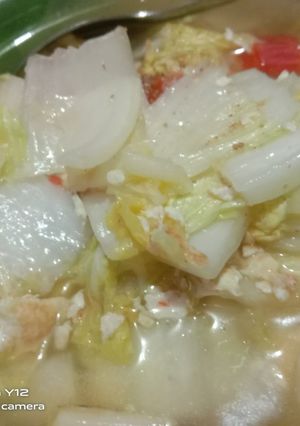 Foto resep Sawi putih orek telur ala mommy