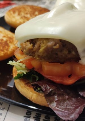 Una foto de Hamburguesa de Ternera en Pan Brioche Bimbo